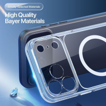 DUX DUCIS case CLIN MAG compatible with MagSafe for iPhone 17 Pro / 18 Pro transparent DUX DUCIS case CLIN MAG compatible with MagSafe for iPhone 17 Pro / 18 Pro transparent