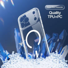 DUX DUCIS case CLIN MAG compatible with MagSafe for iPhone 17 Pro / 18 Pro transparent DUX DUCIS case CLIN MAG compatible with MagSafe for iPhone 17 Pro / 18 Pro transparent