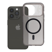 Dėklas, skirtas iPhone 14 PRO Aurora compatible su „MagSafe“ (juodas) Dėklas, skirtas iPhone 14 PRO Aurora compatible su „MagSafe“ (juodas)