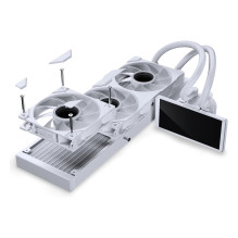 K PHANTEKS Glacier One 360M25 LCD AiO water cooling, 6-Zoll-Display - 360mm, white K PHANTEKS Glacier One 360M25 LCD AiO water cooling, 6-Zoll-Display - 360mm, white