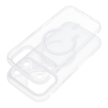 Case for iPhone 17 Pro Max Aurora compatible with MagSafe white