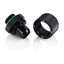 Bitspower Tiesi jungtis G1 / 4 colių išorinis sriegis iki 16 / 10mm - matinės juodos spalvos Bitspower Tiesi jungtis G1 / 4 colių išorinis sriegis iki 16 / 10mm - matinės juodos spalvos