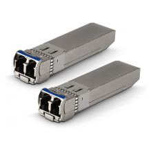Extralink SFP+ Module 10G 2-Pack, 10Gbps, LC / UPC, 1310nm, 10km, Single Mode, DOM