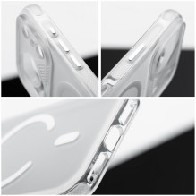 Case for iPhone 15 Aurora compatible with MagSafe white