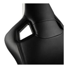 noblechairs EPIC Echtleder Gaming Stuhl – schwarz / weiß / rot