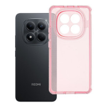 „Xiaomi Redmi Note 15 4G / 5G Matrix“ dėklas, skaidrus, rožinis „Xiaomi Redmi Note 15 4G / 5G Matrix“ dėklas, skaidrus, rožinis