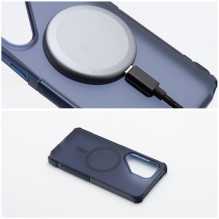 Case for Samsung A37 Forcell F-Protect BumperX Premium compatible with MagSafe navy blue Case for Samsung A37 Forcell F-Protect BumperX Premium compatible with MagSafe navy blue