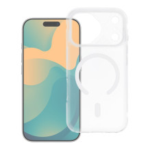 Dėklas, skirtas iPhone 12 Aurora compatible su „MagSafe“ (baltas) Dėklas, skirtas iPhone 12 Aurora compatible su „MagSafe“ (baltas)