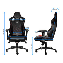 noblechairs EPIC Gaming Stuhl - schwarz / rot noblechairs EPIC Gaming Stuhl - schwarz / rot