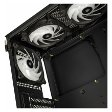 Kolink Observatory HF Glass ARGB Midi-Tower - schwarz