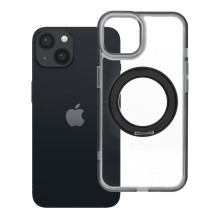 „iPhone 13“ dėklas su apvaliu stovu, suderinamas su „MagSafe“, juodas „iPhone 13“ dėklas su apvaliu stovu, suderinamas su „MagSafe“, juodas