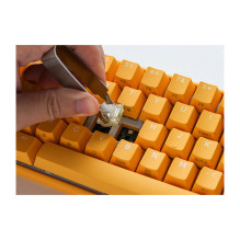 Ducky One 3 Yellow Mini Gaming Tastatur, RGB LED - MX-Speed-Silver Ducky One 3 Yellow Mini Gaming Tastatur, RGB LED - MX-Speed-Silver