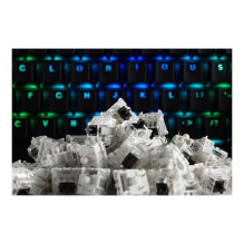 Jeu de 120 Switchs Gateron Black pour clavier mcanique Glorious PC Gaming Race