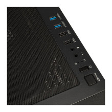 Kolink Unity Meshbay ARGB Midi-Tower, Tempered Glass - schwarz