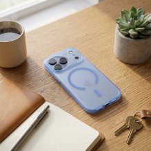 Case for iPhone 12 Aurora compatible with MagSafe blue Case for iPhone 12 Aurora compatible with MagSafe blue
