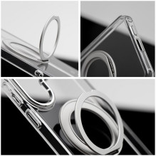 Case for Samsung A56 Frame Circle Stand compatible with MagSafe transparent Case for Samsung A56 Frame Circle Stand compatible with MagSafe transparent