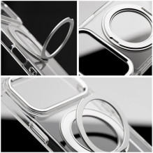 Case for iPhone 12 Frame Circle Stand compatible with MagSafe transparent Case for iPhone 12 Frame Circle Stand compatible with MagSafe transparent