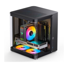 Jonsbo TK-1 2.0 Micro-ATX Gehäuse, Tempered Glass - schwarz Jonsbo TK-1 2.0 Micro-ATX Gehäuse, Tempered Glass - schwarz