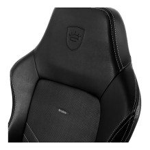 noblechairs HERO Gaming Stuhl – schwarz / platinweiß noblechairs HERO Gaming Stuhl – schwarz / platinweiß