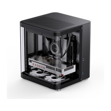 Jonsbo TK-1 2.0 Micro-ATX Gehäuse, Tempered Glass - schwarz Jonsbo TK-1 2.0 Micro-ATX Gehäuse, Tempered Glass - schwarz