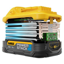 DEWALT Powerstack Akku. 18V / 5.0Ah. 2er Set