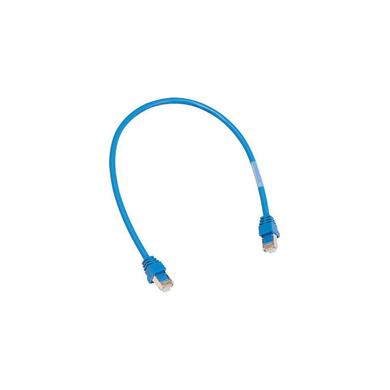 ZZ45WAN040 Patch-Leitung 4kV su 2xRJ45 Stecker für WAN-Anwendung, Farbe bla