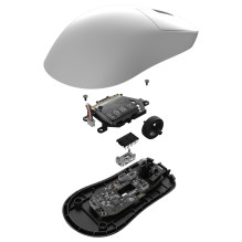 Endgame Gear OP1w 4k v2 Wireless Gaming-Maus, 4.000Hz - weiß Endgame Gear OP1w 4k v2 Wireless Gaming-Maus, 4.000Hz - weiß