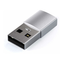 Satechi USB-A auf USB-C Adapter, Silber, ST-TAUCS Satechi USB-A auf USB-C Adapter, Silber, ST-TAUCS
