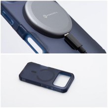 Case for iPhone 16 Pro Forcell F-Protect BumperX Premium compatible with MagSafe navy blue Case for iPhone 16 Pro Forcell F-Protect BumperX Premium compatible with MagSafe navy blue
