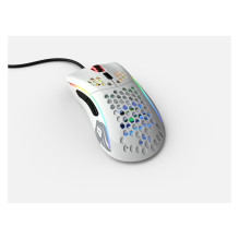 Souris filaire Gamer Glorious PC Gaming Race Model D RGB (Blanc Brillant) Souris filaire Gamer Glorious PC Gaming Race Model D RGB (Blanc Brillant)