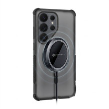 Case for Samsung A57 Forcell F-Protect BumperX Premium compatible with MagSafe black
