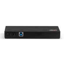 LINDY USB 3.1 / 3.0 centrmezgls ar 7 portiem un uzlādes funkciju LINDY USB 3.1 / 3.0 centrmezgls ar 7 portiem un uzlādes funkciju