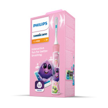 Elektrinis Dantų Šepetėlis - Philips Sonicare For Kids HX6352 / 42 Bluetooth, Rožinis Elektrinis Dantų Šepetėlis - Philips Sonicare For Kids HX6352 / 42 Bluetooth, Rožinis