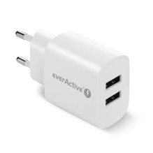 Įkroviklis 2 x USB 2.4A baltas Įkroviklis 2 x USB 2.4A baltas
