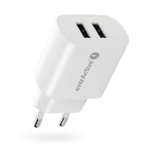 Įkroviklis 2 x USB 2.4A baltas Įkroviklis 2 x USB 2.4A baltas