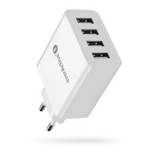 Charger 4 x USB 5A white