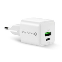Įkroviklis 1 x USB, 1 x USB-C Quick Įkrovimas 3.0 20W baltas