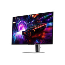 Samsung G81SF computer monitor 81.3 cm (32") 3840 x 2160 pixels 4K Ultra HD OLED Silver