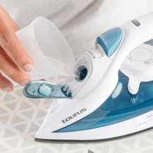Taurus BALI 3200 X-SLIDE Sausas ir garinis lygintuvas Keraminis padas 3200 W Blue, Balta