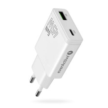 Įkroviklis GaN 1x USB-C, 1x...