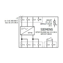 Siemens 6EP1437-2BA20 power adapter / inverter Siemens 6EP1437-2BA20 power adapter / inverter