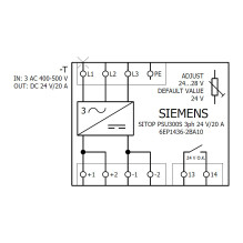 Siemens 6EP1436-2BA10 power adapter / inverter Siemens 6EP1436-2BA10 power adapter / inverter