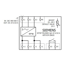 Siemens 6EP1434-2BA20 power adapter / inverter Siemens 6EP1434-2BA20 power adapter / inverter
