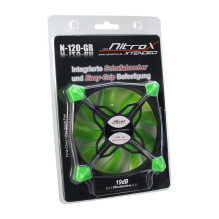 Moding 120mm Inter-Tech Nitrox N-120-GR žalia Moding 120mm Inter-Tech Nitrox N-120-GR žalia