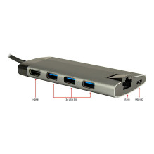Inter-Tech Dockingstation Argus GDC-802 USB-C 1xHDMI Mobile Inter-Tech Dockingstation Argus GDC-802 USB-C 1xHDMI Mobile