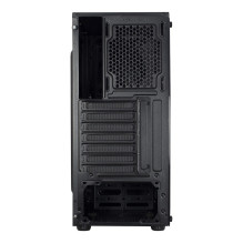 Inter-Tech T-11 TELEVEN (schwarz, Seitenteil aus Acrylglas)