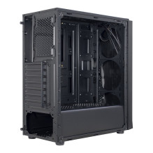Inter-Tech T-11 TELEVEN (schwarz, Seitenteil aus Acrylglas)