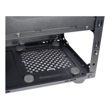 Inter-Tech T-11 TELEVEN (schwarz, Seitenteil aus Acrylglas)