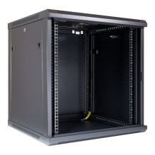 Inter-Tech Wandgehuse SMA-6612 (schwarz, 12HE)