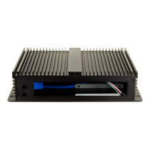 Inter-Tech IP-40 Gehäuse Thin Mini-ITX, USB 3.0, schwarz